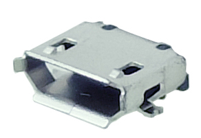 MICRO UBS B TYPE 5 PIN FEMALE SMT CONNECTOR