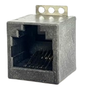 RJ45 SIDE ENTRY JACK DIP